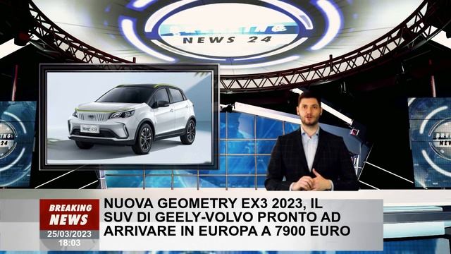 Nuova Geometry EX3 2023, il Suv di Geely-Volvo pronto ad arrivare in Europa a 7900 euro смотреть онлайн
