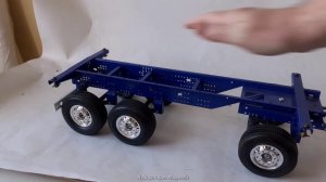 Пневмо подвеска прицепа в 1:14 масштабе от  "Лаборатории Моделей"