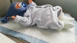 Выписка с роддома с реборном. Реакция реборна. 3-и реборна. #reborn