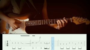 How to play | street of dreams-Rainbow(guitar solo with Tab lesson)