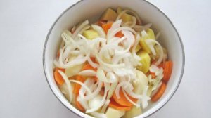 Куриные голени с овощами в рукаве