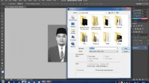 Tutorial mengubah foto warna menjadi hitam putih dengan Photoshop CS 6