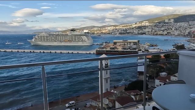 Шикарный вид HOTEL STELLA в Кушадасы.  Обзор отеля. #переездвтурцию