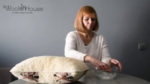 Уход за подушкой из натуральной шерсти