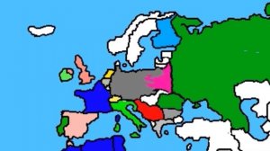 1913-2013 карта Европы