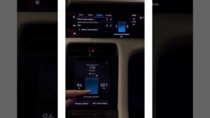 Porsche Taycan. Настройка профиля, установка таймера и уровня заряда батареи.