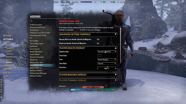How to center your HUD in The Elderscrolls Online (ESO) смотреть онлайн