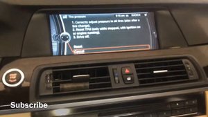 BMW 528I 2010 ENGINE OIL LEVEL CHECK & BRAKE FLUID SERVICE RESET