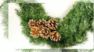 Новогодний венок на дверь как сделать