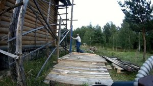 Строю  Гараж для Квадроцикла "Монстер" - Жизнь в Деревне