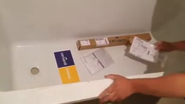 Розпаковка ванни cersanit Lorena з ROZETKA