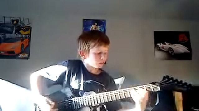 9 years old Jakob covers You shook me all night long смотреть онлайн