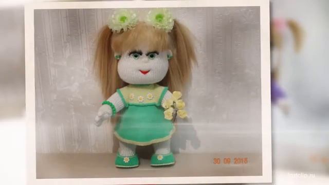 Куклы вязаные спицами смотреть онлайн