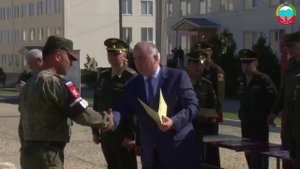 Батальон военной полиции 136-й мотострелковой бригады вернулся на родную землю