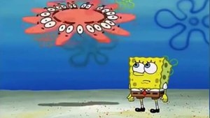 Patrick Beats Himself Up | No Weenies Allowed - Season 3 Episode 8 | SpongeBob SquarePants Scene