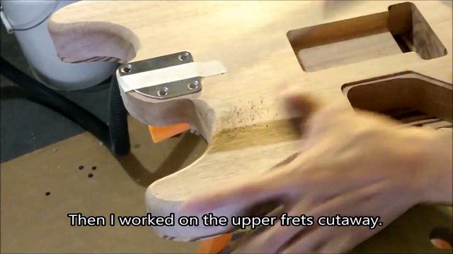 Super Strat Scratch Build Part 10 - Electronics cavity, body contours and round over. смотреть онлайн