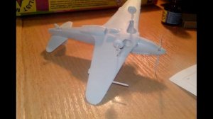 Сборка модели самолёта ЯК-3