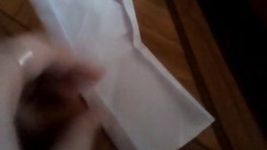 Оригами телефон из бумаги