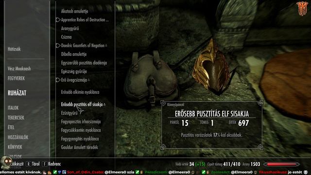 MZULFT ROMJAI! | The Elder Scrolls V Skyrim Anniversary Edition - 15. rész | Magyar végigjátszás смотреть онлайн