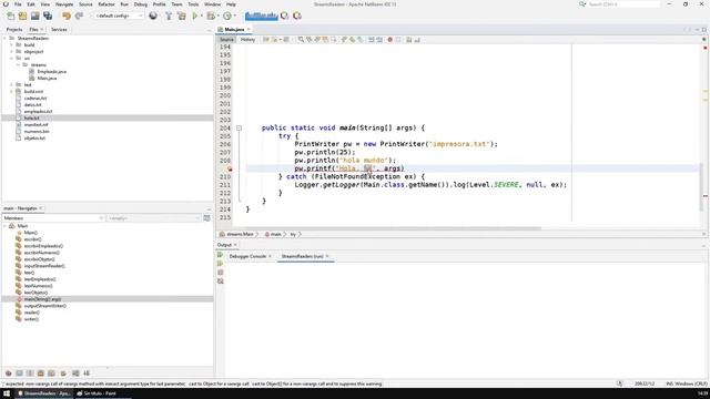 Cómo usar PrintStream y PrintWriter – Curso de Java IO смотреть онлайн