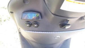 Honda Lead 100  Установка бортового компа БК-08