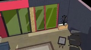 Sketch Up Living Room Design