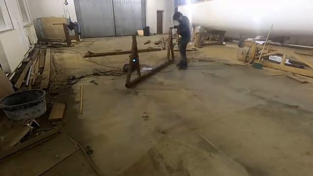 Яхта своими руками #21 телега для перевозки яхты из киль-блоков смотреть онлайн