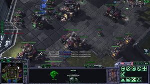 StarCraft 2 #1 (4X4 против ИИ)