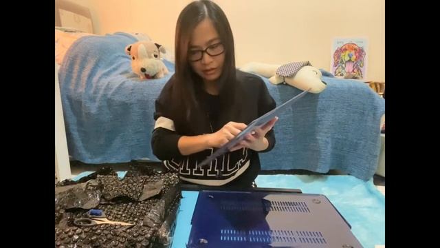 UNBOXING + Review Macbook Air 13” Case & Keyboard Cover! First Impression (BLUE ALERT) смотреть онлайн