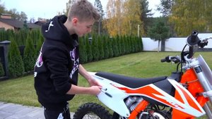 ЖЁСТКО упал с моцика... Меняю выхлоп на FMF!!!