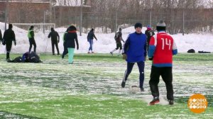 Для футбола нет плохой погоды! Доброе утро. Фрагмент выпуска от 10.01.2019