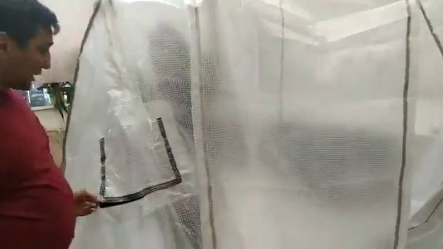 Чехол на теплицу из армированной пленки