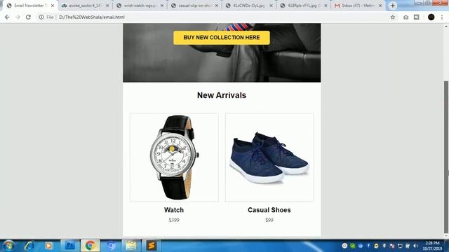 Email Newsletter Design Responsive | Html