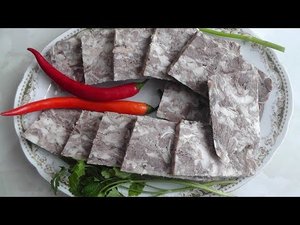 Зельц из свиной головы (Сальтисон) - Правильный рецепт.