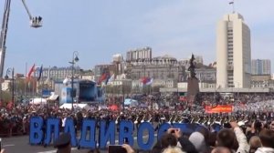 Владивосток 9 мая 2015 Бессмертный полк.