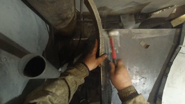 Колхозный кастом(часть 5)Пикап изХлама.VW T3doka Замена порога, крыла, внутренней арки.Много сварки смотреть онлайн