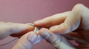 Маленькая рельефная снежинка крючком мастер - класс