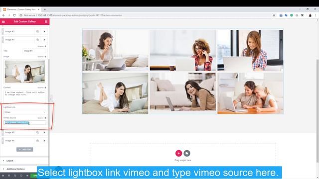 Custom Gallery Now You Can Select Video, Youtube, Vimeo, Google Map, Website as Lightbox Link смотреть онлайн