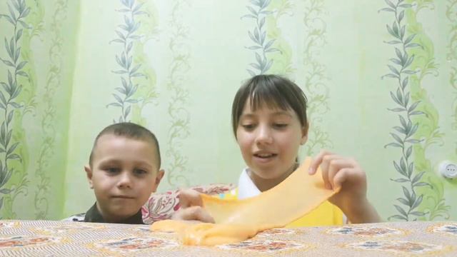 Чей слайм лучше? После года магазиный или домашний! смотреть онлайн