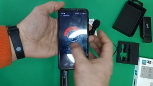 Петличный микрофон беспроводной  К35