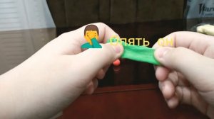 DIY как слепить цветок из воздушного пластилина