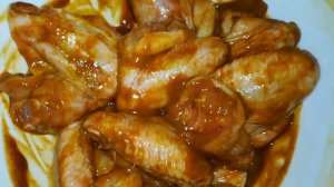 Куриные крылышки . Как приготовить нежные куриные крылья на сковороде.