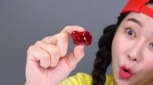 Десерт Боба с радужным желе Мукбанг ДОНА DONA