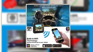 GS63H Car Dash Cam 4K 2160P Dash Camera Dashcam With WiFi GPS G-Sensor Loop Recording