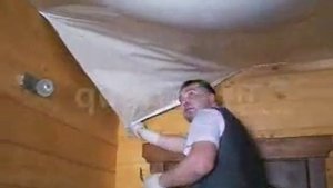 Ремонт натяжных потолков