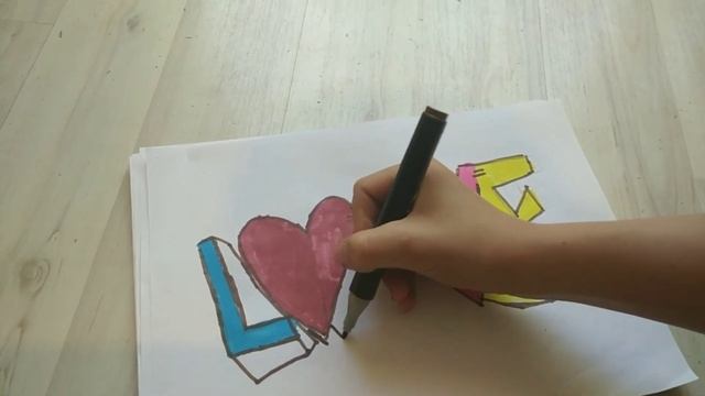 Как нарисовать граффити? Как нарисовать граффити Love? Как нарисовать смотреть онлайн