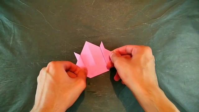 Origami cute paper bag