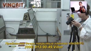 Предлагаем двери покрытые ПВХ-пленкой VINORIT® (винорит)