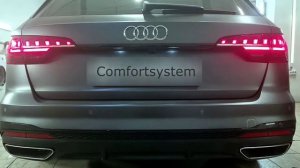Audi A4 активация анимации задних фонарей