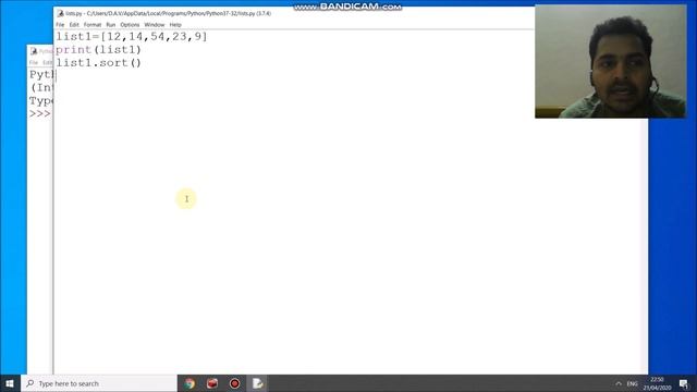 Sorting Lists in Python | Class 12 IP CBSE | Python tutorial for beginners